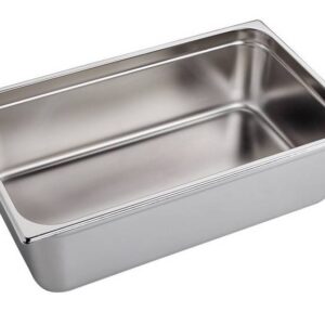 BACINELLA GASTRONORM ACCIAIO INOX GN1/1 Altezza 15 Cm