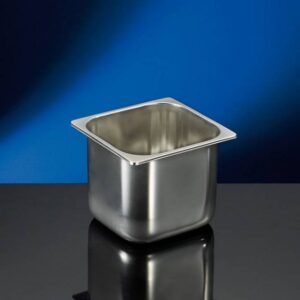 BACINELLA GELATERIA in Acciaio Inox AISI304   210x200x150 mm
