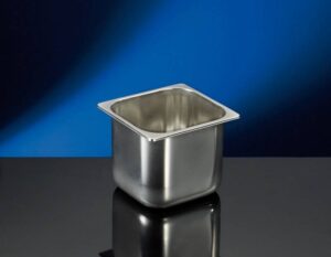BACINELLA GELATERIA in Acciaio Inox AISI304   210x200x200 mm