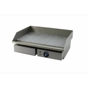 FRY TOP  DA BANCO RIGATO  ELETTRICO