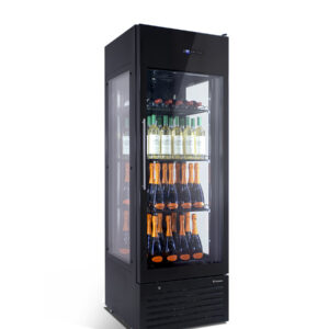 CANTINETTA - VETRINA FRIGO VINI CLIMATIZZATA MULTI TEMPERATURA 128 BOTTIGLIE -TN - Temp. +2°C/+18°C - Dim. cm. L66,8xP78,1xh200