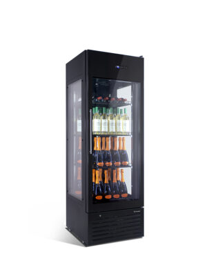CANTINETTA - VETRINA FRIGO VINI CLIMATIZZATA MULTI TEMPERATURA 128 BOTTIGLIE -TN - Temp. +2°C/+18°C - Dim. cm. L66,8xP78,1xh200