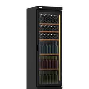 CANTINETTA - VETRINA FRIGO VINI VENTILATA 125 BOTTIGLIE  - TN 378 LITRI - Temp.+5°C/+15°C - Dim. cm. L59xP65,3h186,7