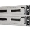 Forno elettrico per pizza Prismafood Trays 66L | 2 camere | 6 + 6 pizze Ø40 cm