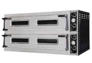 Forno elettrico per pizza Prismafood - Mod. TRAYS 66L - 6+6 pizze da 40 cm