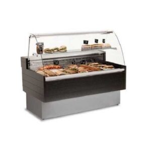 VETRINA FRIGO ORIZZONTALE REFRIGERATA POSITIVA GASTRONOMIA E PASTICCERIA – SERIE KIBUK PROFONDITA’ Cm 90 – TN – Temp. +3°C/+5 °C