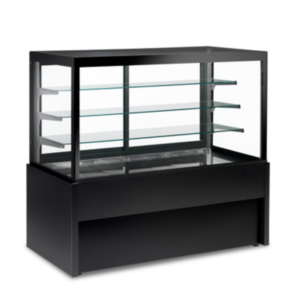 VETRINA FRIGO ORIZZONTALE REFRIGERATA POSITIVA PASTICCERIA GASTRONOMIA  STATICA – SERIE KRISTALL PROF. 77,5  H137 Cm  – TN – Temp. +2°/+6° C