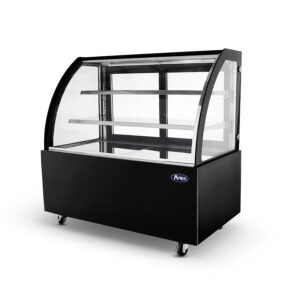 VETRINA ORIZZONTALE FRIGO POSITIVA VENTILATA - TN - ROUND 312 LITRI - Temp.  +2°C/+8°C Dim. Cm 150x66x120h