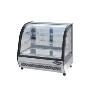 VETRINA FRIGO DA BANCO PASTICCERIA POSITIVA VENTILATA  - TN 130 LITRI - Temp. +2°C/+8°C Dim. Cm 90x56x67h