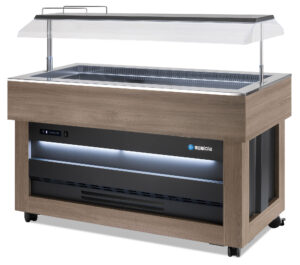 Espositore Buffet  Refrigerato Positivo BREAKFAST Duluxe