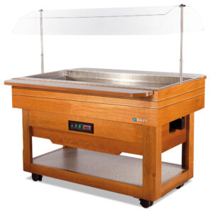 Espositore Refrigerato Positivo BREAKFAST in legno