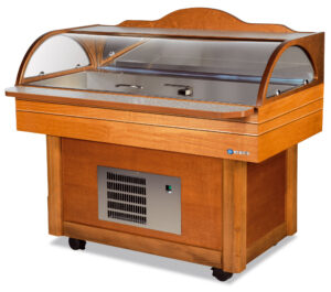 Espositore per Pesce  BUFFET FISH in legno