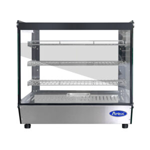 VETRINA RISCALDATA DA BANCO SQUARE 150 LITRI - Temp. 30°/90°C   Dim. Cm 70x57x67,8h