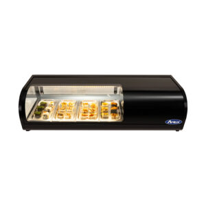 VETRINA SUSHI - Statica - 50L - Temp. 0°C / +5°C - Dim. cm 117,5x43x31h