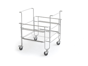 CARRELLO PER CONTENITORE ISOTERMICO IFI COOLBOX PANS - Dimensioni cm L 58,1 x P 66,6 x 76 H