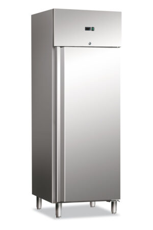 ARMADIO FRIGO POSITIVO VENTILATO IN ACCIAIO INOX – GN 650 TN - 700 LITRI – Temp. +2°/+8°C Dim. 74x83x201h Cm