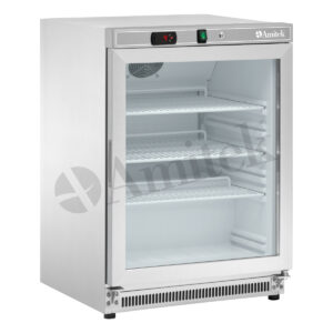 Armadio Refrigerato Positivo Statico - Porta a vetri - AKM200RG SS - Temp. 0°C/+10°C - Dim. cm 60x58,5x85,5h