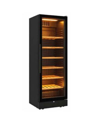 CANTINETTA - VETRINA FRIGO VINI STATICA 382 LITRI - CW 400.3 A -  Temp. +7°+20°C - Dim. cm. L 59,5 x P 61,5 x h 186,3