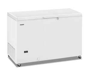 POZZETTO FRIGO POSITIVO STATICO CON PORTA CIECA BATTENTE – CLP 400 PS – Temp. +2°C/+8°C – Dim. cm. L 132x69x86h
