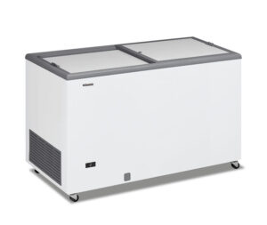 POZZETTO FRIGO POSITIVO STATICO CON PORTA CIECA SCORREVOLE – CLP 400 PSSL – Temp. +2°C/+8°C – Dim. cm. L 128x67x82h