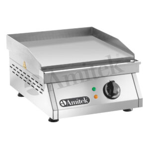 FRY TOP ELETTRICO - MOD. FT1L - Piano Liscio - Dim. cm 40x50x20h