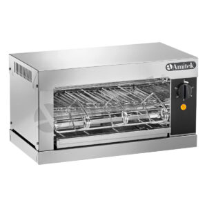 TOSTIERA - MOD.TS3 - Dim. cm 44x24x25h - 3 pinze