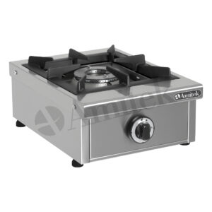 FORNELLONE A GAS CON UN BRUCIATORE - Mod. FG65 - Dim. cm 34x49x21h