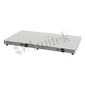 PIANO CALDO CON SUPERFICIE RISCALDATA IN VETRO – Mod. PV100 – Dim. cm 100x50x70h