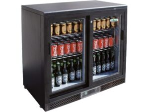 VETRINA FRIGO BIBITE POSITIVA VENTILATA – Mod. G-BC1PB – Temp. +2°C/+8°C – Dim. cm L60,2xP53,5x92h