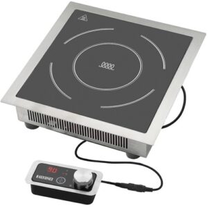 Piastra a Induzione Professionale BT350T2 - Piastra in Vetroceramica Cm 40x51,8x15,7h