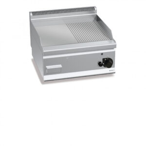 FRY TOP A GAS MISTO TOP - SERIE 60 - Dim. 60x60x29h - BERTO'S G6FM6B