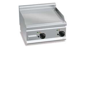 FRY TOP ELETTRICO LISCIO TOP - SERIE 60 - Dim. 60x60x29h - BERTO'S E6FL6BP-2