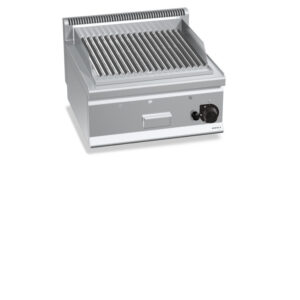 GRIGLIA PIETRA LAVICA A GAS TOP - SERIE 60 - Dim. 60x60x29h - BERTO'S G6PL60B
