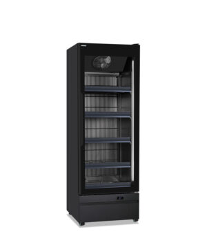 ARMADIO MURALE CONGELATORE NEGATIVO VENTILATO CON PORTA IN VETRO NOFROST – ROMA 68 BT BLK – Temp. -22 °C /-18 °C – Dim. cm L68xP74,5xh196,7