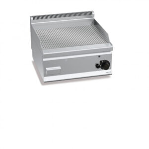 FRY TOP A GAS RIGATO TOP - SERIE 60 - Dim. 60x60x29h - BERTO'S G6FR6B