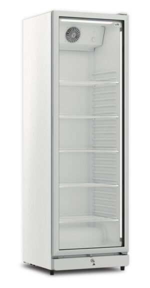 VETRINA VERTICALE FRIGO BIBITE POSITIVA STATICA – BREEZE 400.5 W – TN 388 LITRI – Temp. +2°/+10° C – Dim. Cm L 59,5 x P 58,5 x h 186,4