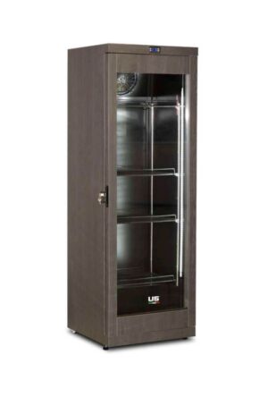 CANTINETTA – VETRINA FRIGO VINI STATICA – CW 400 L 2mt – TN 375 LITRI – Temp. +2°/+20°C – Dim. cm. L 64 x P 61,3 x h 188,5