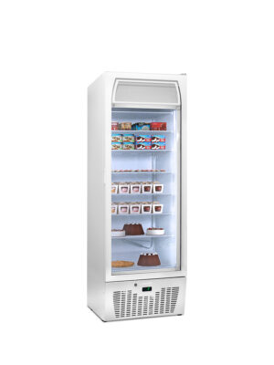 VETRINA NEGATIVA VENTILATA – EXPO 400 NST W – Temp. -25°C -15°C – Dim. cm L66,8xP68,5xh199