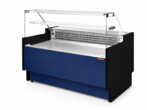 VETRINA FRIGO ORIZZONTALE REFRIGERATA GASTRONOMIA – TECNODOM VIGO 78 VD – Dim. cm L152xP78xh125 – Temp. +2°C/+5 °C