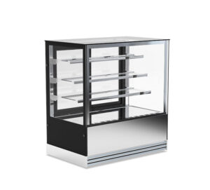 Vetrina espositiva CALDA 3 ripiani – DELUXE 93 HT +30°C /+80°C | 90x74x130h