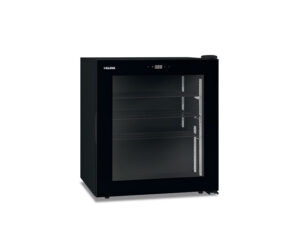VETRINA MINI FRIGO DA BANCO NEGATIVO STATICO – FR 92 FL BLK – BT 92 LITRI – Temp. -23 °C / -18 °C – Dim. cm L59,5xP52xh69
