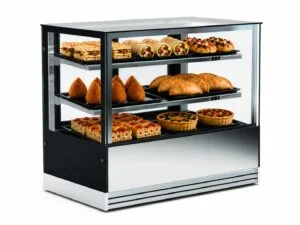 Vetrina espositiva CALDA - DELUXE 92 HT +30°C /+80°C | 90x74x120h