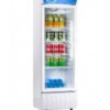 Vetrina frigo per bibite Amitek AX255RG da 235 litri con porta in vetro