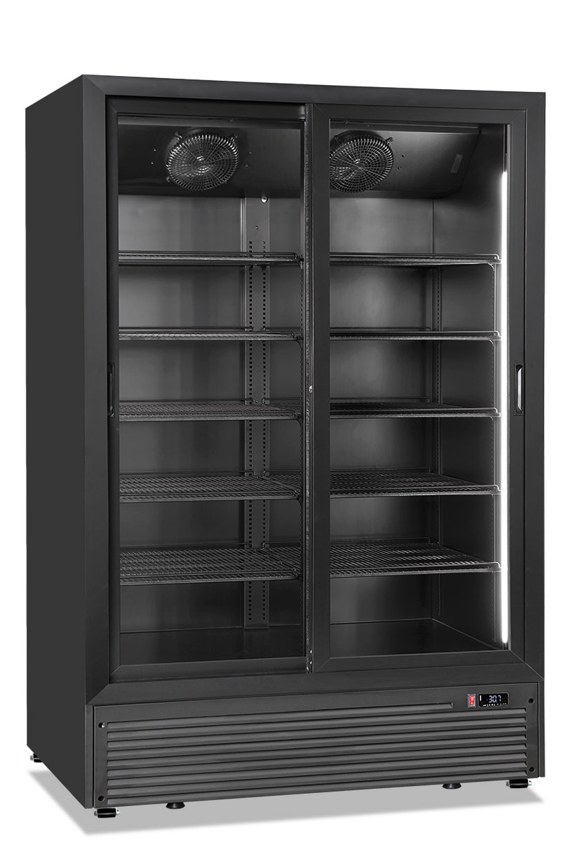 Vetrina frigo bibite CL 1300 2G SL BLACK Klimaitalia