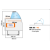 Tecnodom MR80 – Banco Refrigerato Espositivo con Riserva Ventilato Professionale