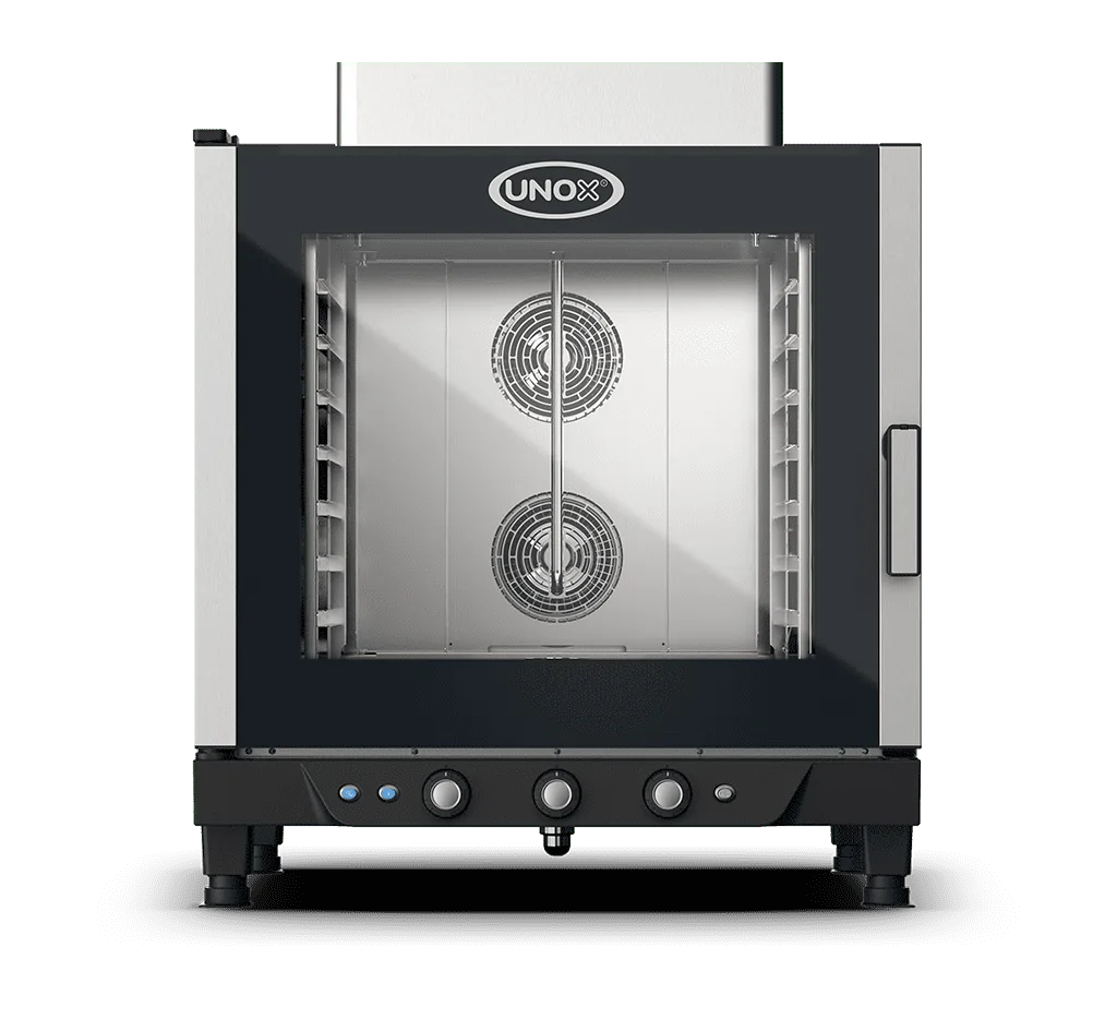 Unox Cheflux Manual XV513G – Forno Convezione a Gas 7 Teglie GN 1/1 – Elettromeccanico – Vapore Manuale
