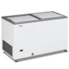 Pozzetto frigo positivo statico con porta cieca scorrevole – Klimaitalia CLP 400 PSSL | 327 L | +2/+8 °C | L 128 × P 67 × H 82 cm