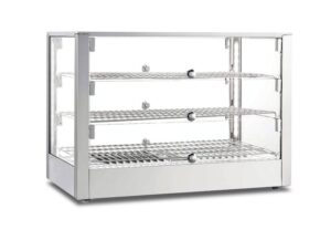 Vetrina riscaldata da banco CRH 70.3 – +30°C/+90°C – L70×P40×H49,8 cm
