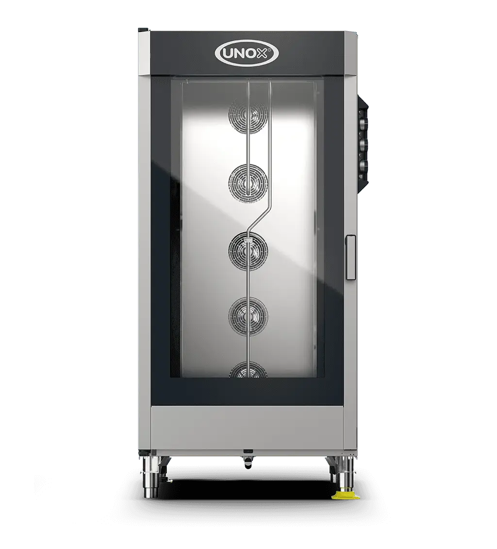 Unox Cheflux Manual XV4093 – Forno a Convezione Elettrico 20 Teglie GN 2/1 – Elettromeccanico – Vapore Manuale