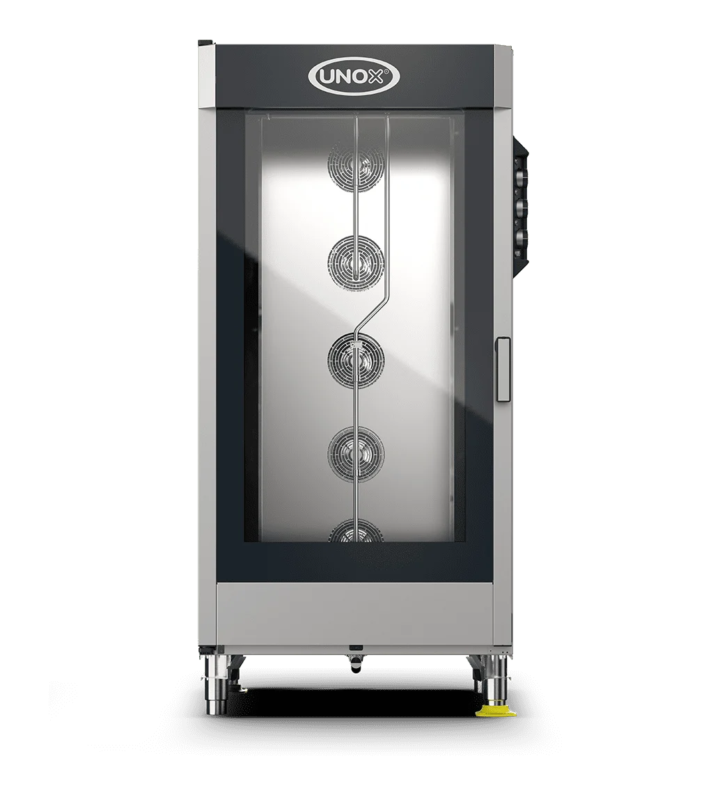 Unox Cheflux Manual XV1093 – Forno a Convezione Elettrico 20 Teglie GN 1/1 – Elettromeccanico – Vapore Diretto